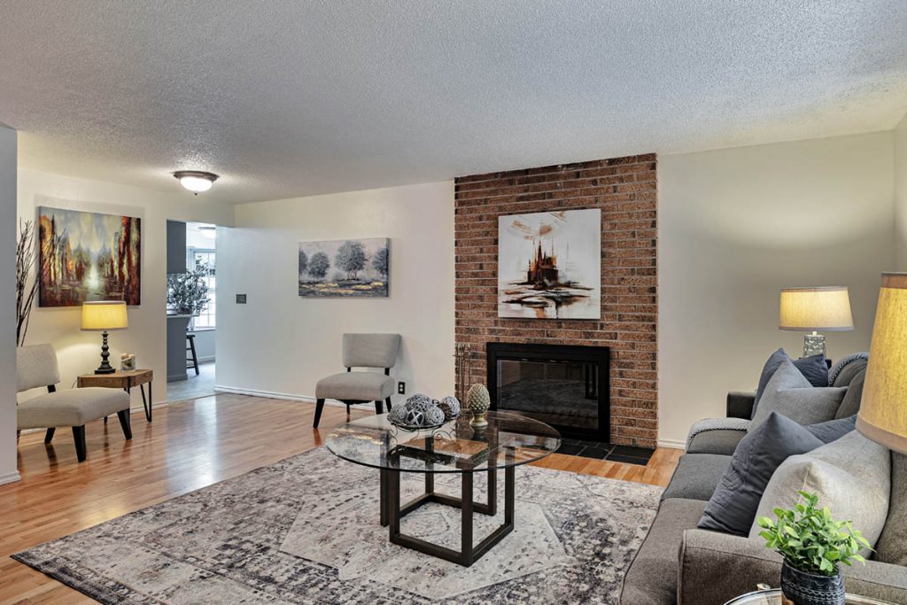 Step inside to the spacious, welcoming living room.