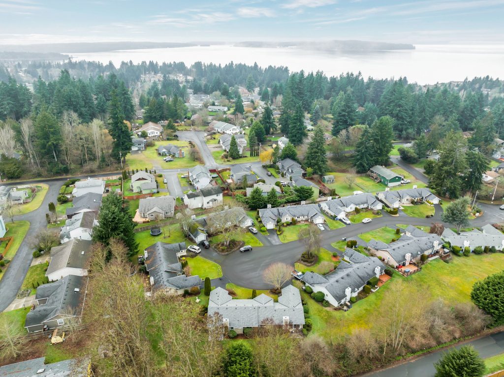 You can also see the proximity to the water. The home is just up the hill from downtown Steilacoom and very close to the Steilacoom library.