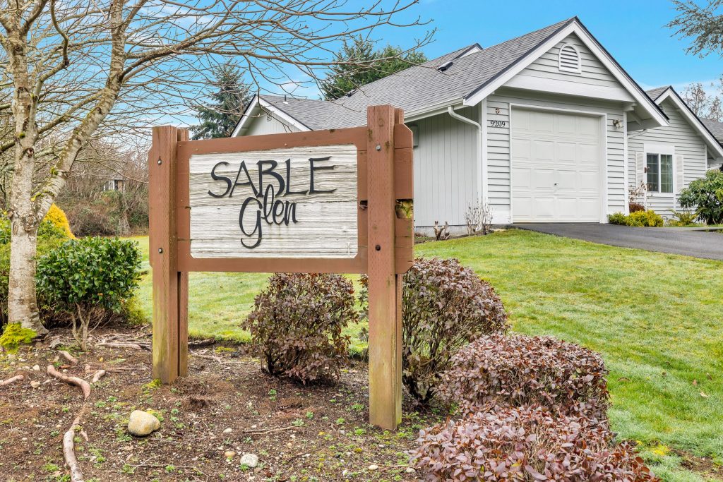 Sable Glen is a small community with 18 condos. Dues are $125/mo. and cover landscaping and water.